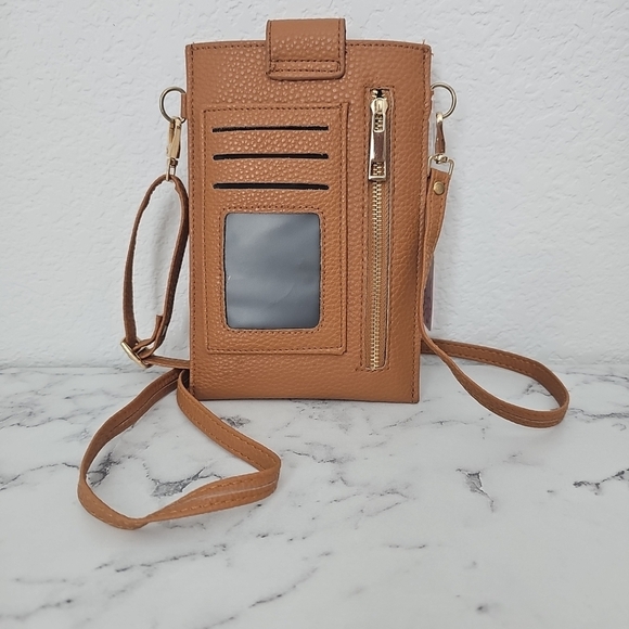 Styline Smartphone Pouch Color Mahogany Smartphone Shoulder Smartphone Pouch - Picture 3 of 6